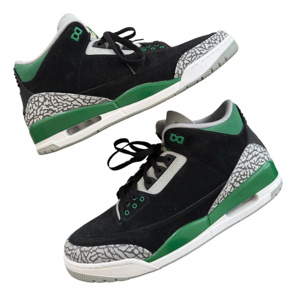 Jordan 3 Retro Pine green Sneakers